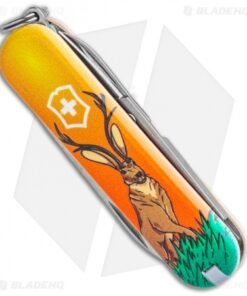 Alternative view of Victorinox Classic SD Swiss Army Knife Blade HQ Jackalope Exclusive