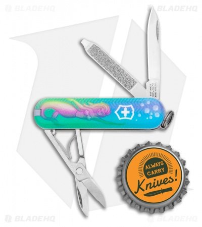 Victorinox Classic SD Swiss Army Knife - Blade HQ Mermaid Exclusive - Image 4