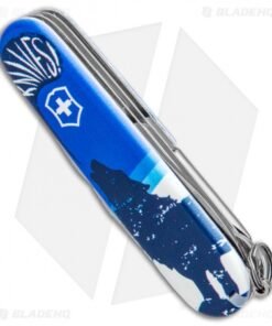 Alternative view of Victorinox Swiss Army Knife Super Tinker Blade HQ Blue Crazy Wolf "Lobo Loco"