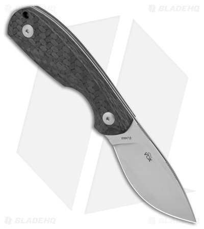 Viper Lille1 FC Fixed Blade Knife Black Carbon Fiber (2.8" Satin) - Image 2