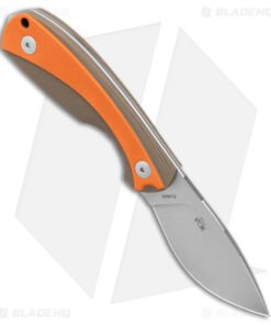 Alternative view of Viper Lille1 GGO Fixed Blade Knife Green/Orange G-10 (2.8" Stonewash)