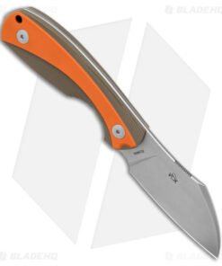 Alternative view of Viper Knives Lille2 GGO Fixed Blade Knife Green/Orange G-10 (2.8" Stonewash)