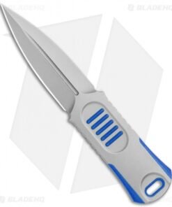 WE Knife Co. OSS Dagger Fixed Blade Knife Blue G-10 (2" Stonewash)