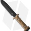 Wander Tactical Centuria Fixed Blade Knife Micarta Brown (7" Black)