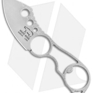 White River Knives Knucklehead II Neck Knife (3.875" Stonewash)