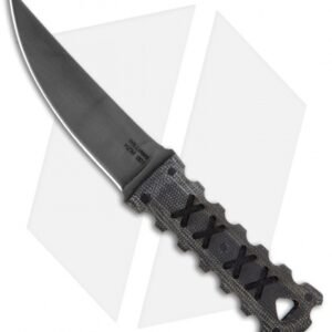 Williams Blade Design HZM Mini Kaiken Knife Black Micarta (3.5" Black) HZM-001