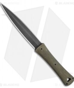 Williams Blade Design SMD Fixed Blade Knife Canvas Micarta (5.8" Gray) SMD-003
