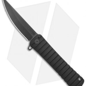 Williams Blade Design Shobu Zukuri Folder Black Aluminum (3.8" Black)