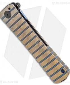 Alternative view of Williams Blade Design BHQ Exclusive Shobu Zukuri Folder Bronze Ti (3.8" Black)
