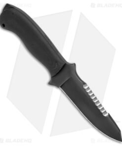 Alternative view of Winkler Knives Utility Crusher Knife Black Canvas Laminate (4.8" Caswell)