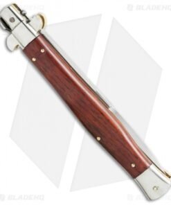 Alternative view of AGA Campolin 13" Picklock Automatic Italian Stiletto Cocobolo (6" Satin Bayo)