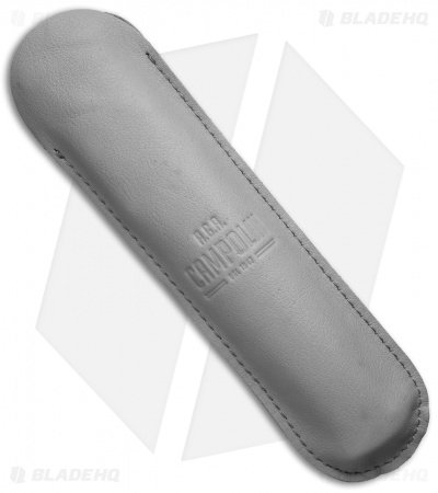 AGA Campolin 13" Bat Swinguard Automatic Knife Dark Horn (5.75" Satin Kriss) - Image 4