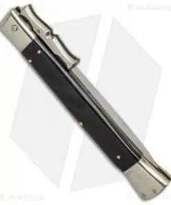 Alternative view of AGA Campolin 13" Bat Swinguard Automatic Knife Dark Horn (5.75" Dagger)