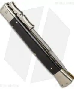 Alternative view of AGA Campolin 13" Bat Swinguard Automatic Buffalo Horn (5.75" Satin Bayonet)