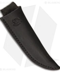 Alternative view of Anza Knives 108-M Fixed Blade Knife Black Micarta (4" Satin)