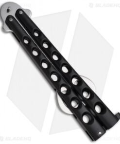 Alternative view of The Bartender "Bottle-Fly" Butterfly Knife Bottle Opener (Black/Silver)