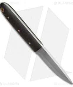 Alternative view of Battle Horse Knives Jump Jak Fixed Blade Knife Black Micarta (3.1" Satin) BHK