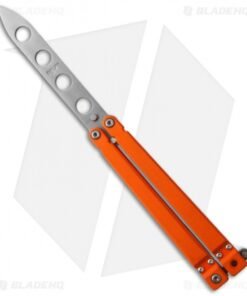 Bear OPS Bear Song II Butterfly Knife Orange G-10 (4.38" Trainer) B-201-B4-P
