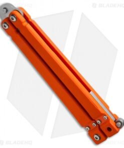 Alternative view of Bear OPS Bear Song II Butterfly Knife Orange G-10 (4.38" Trainer) B-201-B4-P