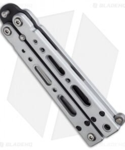 Alternative view of Bear OPS Bear Song IV Small Butterfly Knife Aluminum (3.25" Black) B-450-B