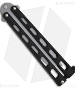 Alternative view of Bear & Son 114AB Large Tanto Butterfly Knife (4" Bead Blast)