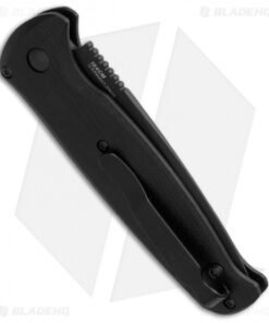 Alternative view of Benchmade CLA Automatic Knife Black G-10 (3.4" Black Serr) 4300SBK