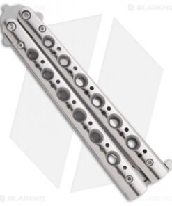 Alternative view of Benchmade 62 Balisong Butterfly Knife Stainless Steel (4.25" Satin)