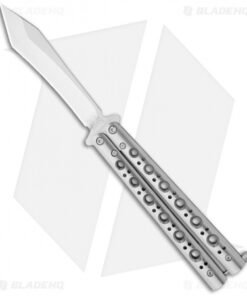 Benchmade 67 Tanto Recurve Balisong Butterfly Knife (4.25" Satin)