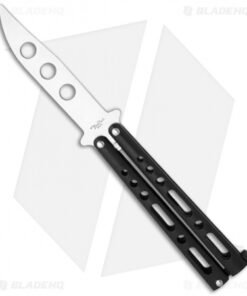 Benchmark Black Butterfly Trainer Knife (4.13" Dull)