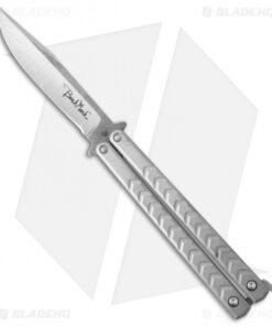 Benchmark Bowie Butterfly Knife Stainless Steel (4.25" Stonewash)