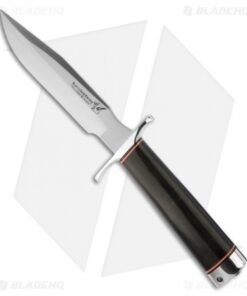 BlackJack Classic Model 5 Fixed Blade Knife Black Micarta (5.5" Plain)