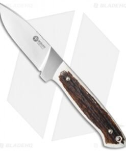 Boker Arbolito Dano Hunter Stag Fixed Blade Knife (4" Satin) 02BA325HH