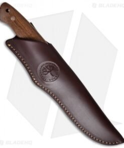 Alternative view of Boker Arbolito Trapper Fixed Blade Knife Guayacan Ebony (4.75" Satin) 02BA351G