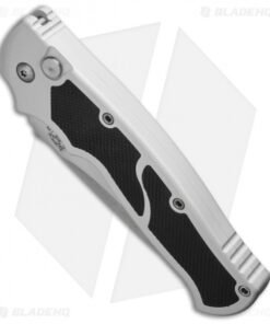 Alternative view of Brend Knives Triple Hollow Grind M2 Auto Knife Silver (Model 2) #12