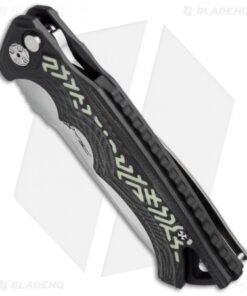 Alternative view of Brian Tighe Custom Tighe Fighter Automatic w/ Glow Pattern (3.9" Polish)