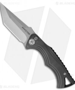 Brian Tighe & Friends Small Tighe Fighter Tanto Auto Knife Gray (3" BB/SW)