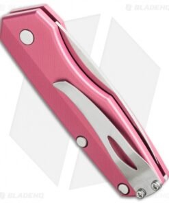 Alternative view of BrightShots Scorpion Automatic Knife Pink Aluminum (2.75" Satin)