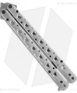 Alternative view of Sam Eddleman Weehawk Tanto Balisong Butterfly Knife (5.5" Plain)