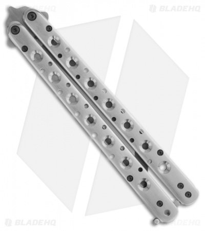 Sam Eddleman Weehawk Tanto Balisong Butterfly Knife (5.5" Plain) - Image 2