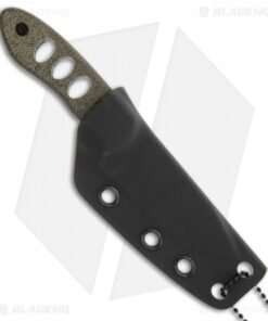 Alternative view of Camillus 5.5" Choker Fixed Blade Knife Micarta (2.5" Black Plain) 19088