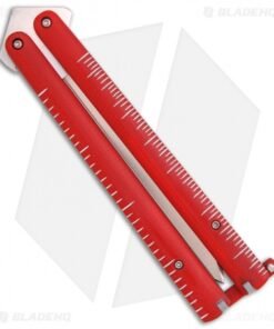 Alternative view of Chuck Gedraitis Knives Swiss Army Balisong #80 Butterfly Knife (4.25" Satin)