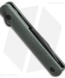 Alternative view of Colonial Ranger Automatic Knife OD Green Bail (3" Black Serr) M-736