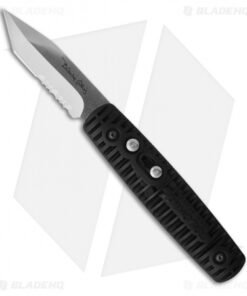 Colonial Knife Company Blackie Collins Tanto Automatic Knife (2.75" Serr) 106