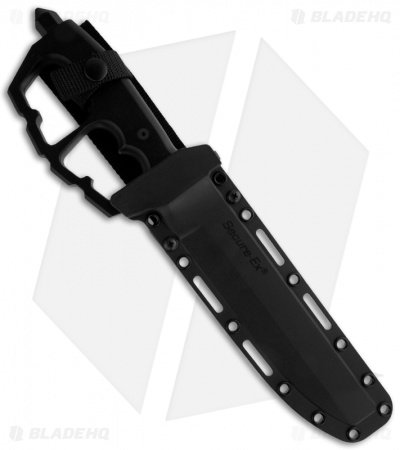 Cold Steel Chaos Double Edge Trench Knife (7.5" Black) 80NTP - Image 2