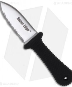 Cold Steel Super Edge Fixed Blade Neck Knife (2" Satin Serr) 42SS