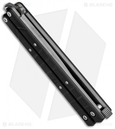 Combative Edge L1 Legacy Butterfly Knife G-10 (4.25" Bead Blast) Balisong - Image 3