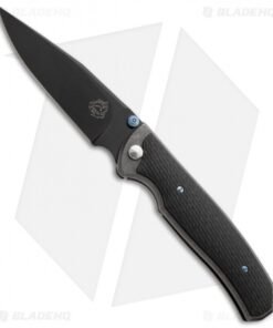 Spartan Blades Hybris Fixed Blade Black Canvas Micarta (5.3" Black)