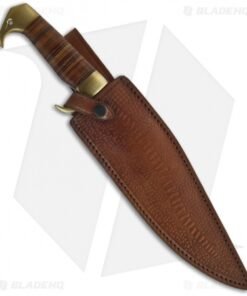 Alternative view of Down Under Knives Red Rock Raptor Knife Fixed Blade (10.25" Polished)
