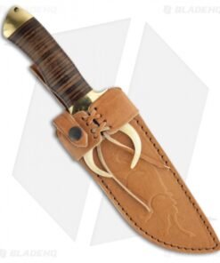 Alternative view of Down Under Knives Razorback Knife Fixed Blade (7" Polished)