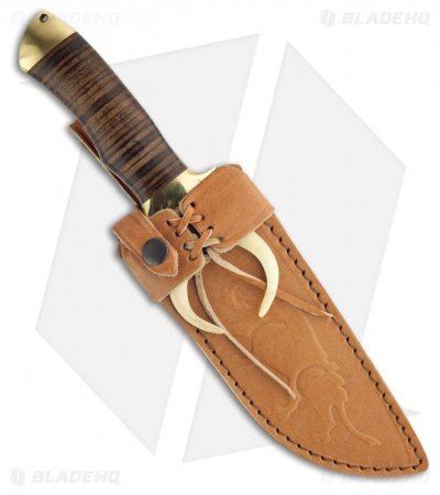 Down Under Knives Razorback Knife Fixed Blade (7" Polished) - Image 2